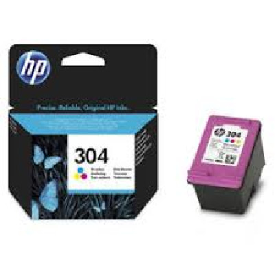 HP tinta 304,  N9K05AE   -tricolor